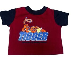 Vintage Disney's Tigger embroidered t-shirt "here comes my sneaky bounce" 12 mo